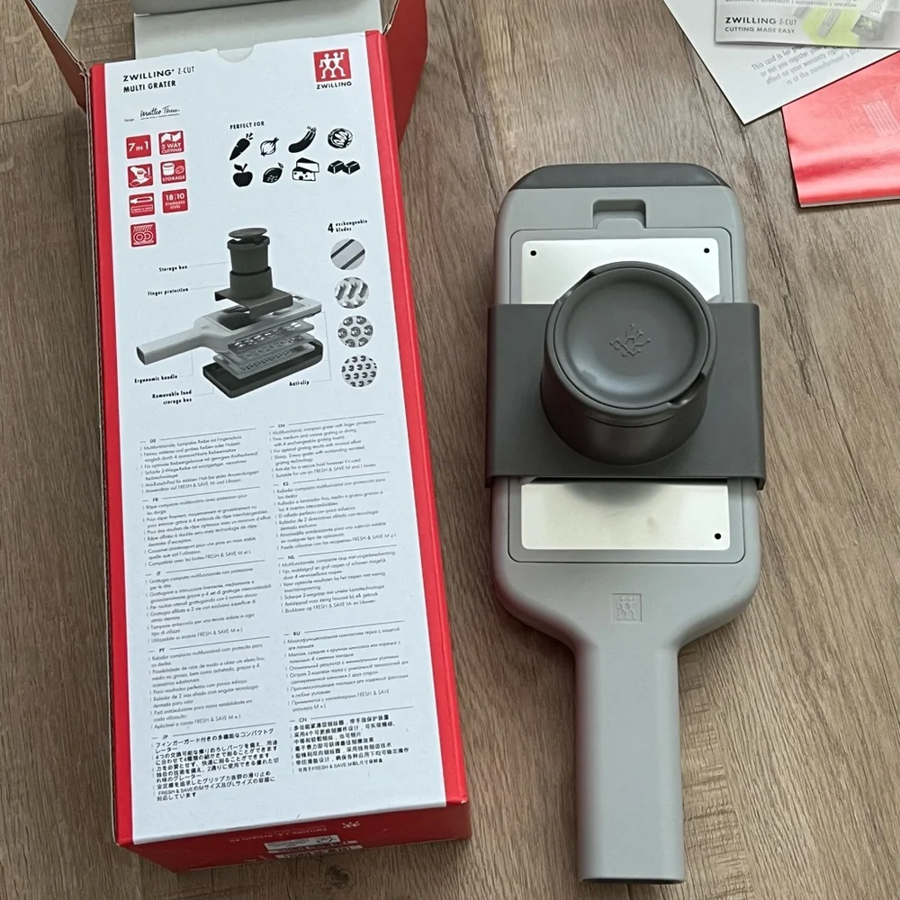 ZWILLING Henckels Z-CUT MULTI‎ GRATER/MANDOLINE NWT